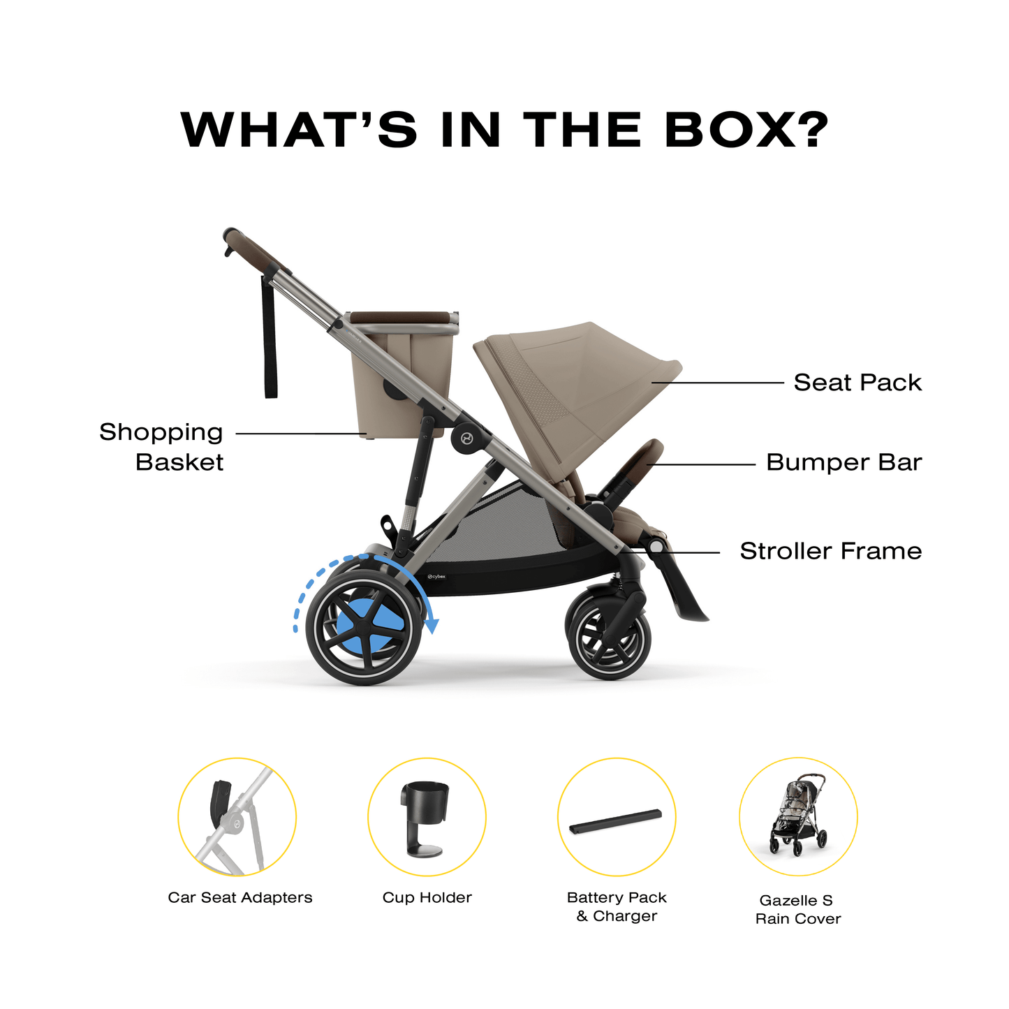 CYBEX e-Gazelle S Electric Stroller