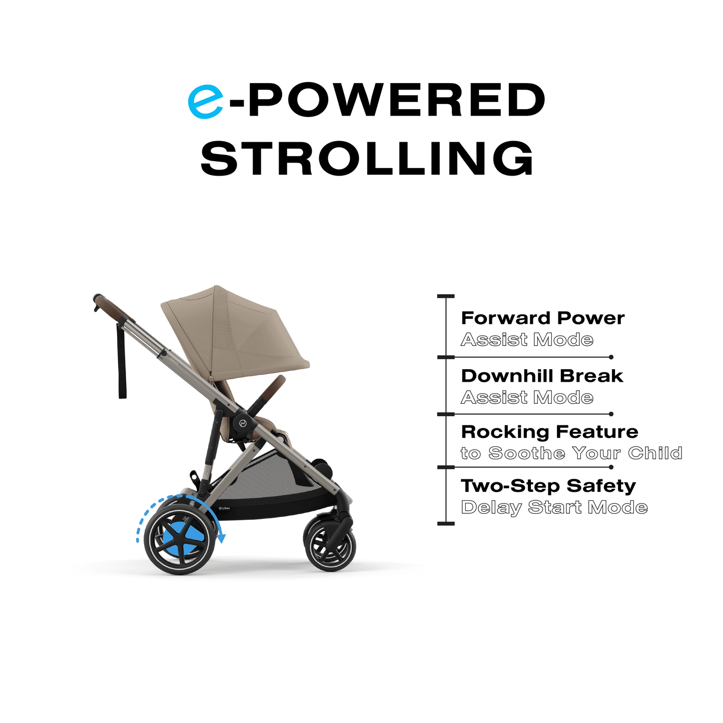 CYBEX e-Gazelle S Electric Stroller