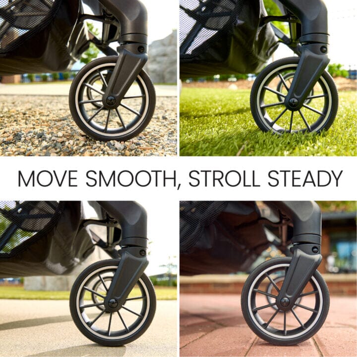 Britax Juniper Compact Stroller with One-Hand RapidFold - Raven Black