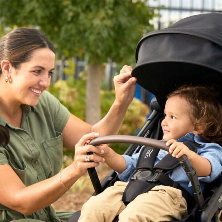Britax Juniper Compact Stroller with One-Hand RapidFold - Raven Black