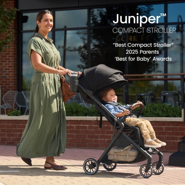 Britax Juniper Compact Stroller with One-Hand RapidFold - Raven Black