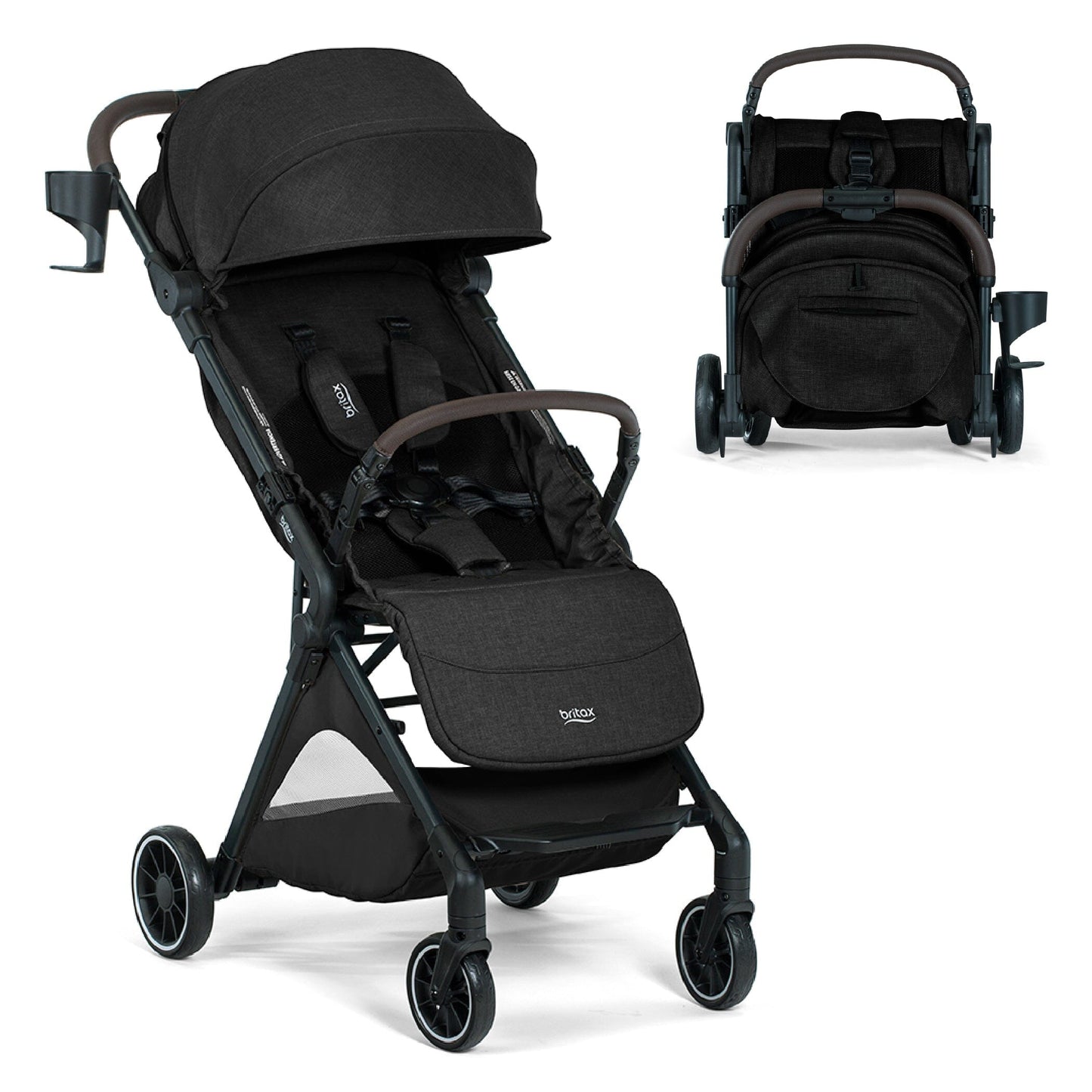 Britax Juniper+ Compact Stroller With One-Hand RapidFold