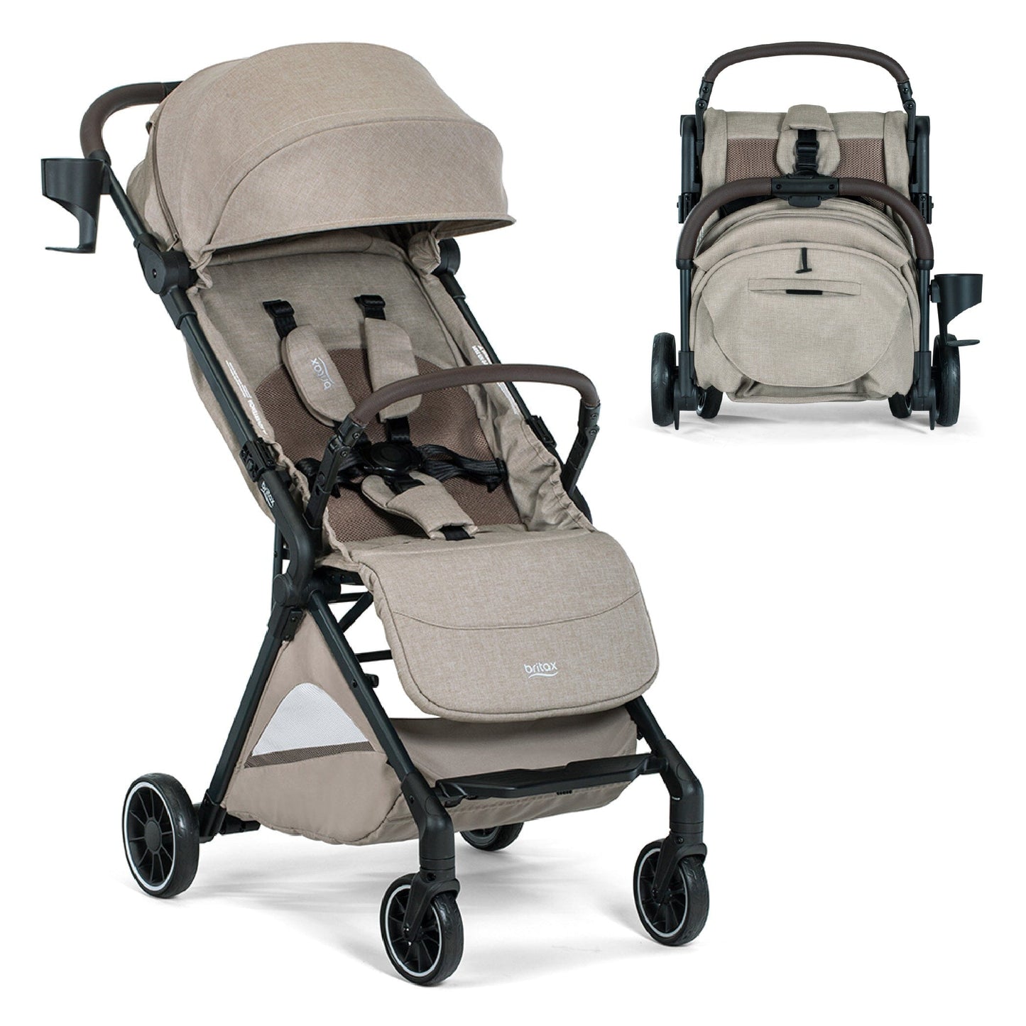 Britax Juniper+ Compact Stroller With One-Hand RapidFold