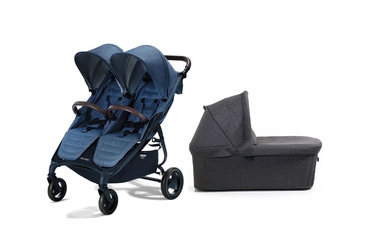 Valco Trend Duo + Bassinets Twin Stroller