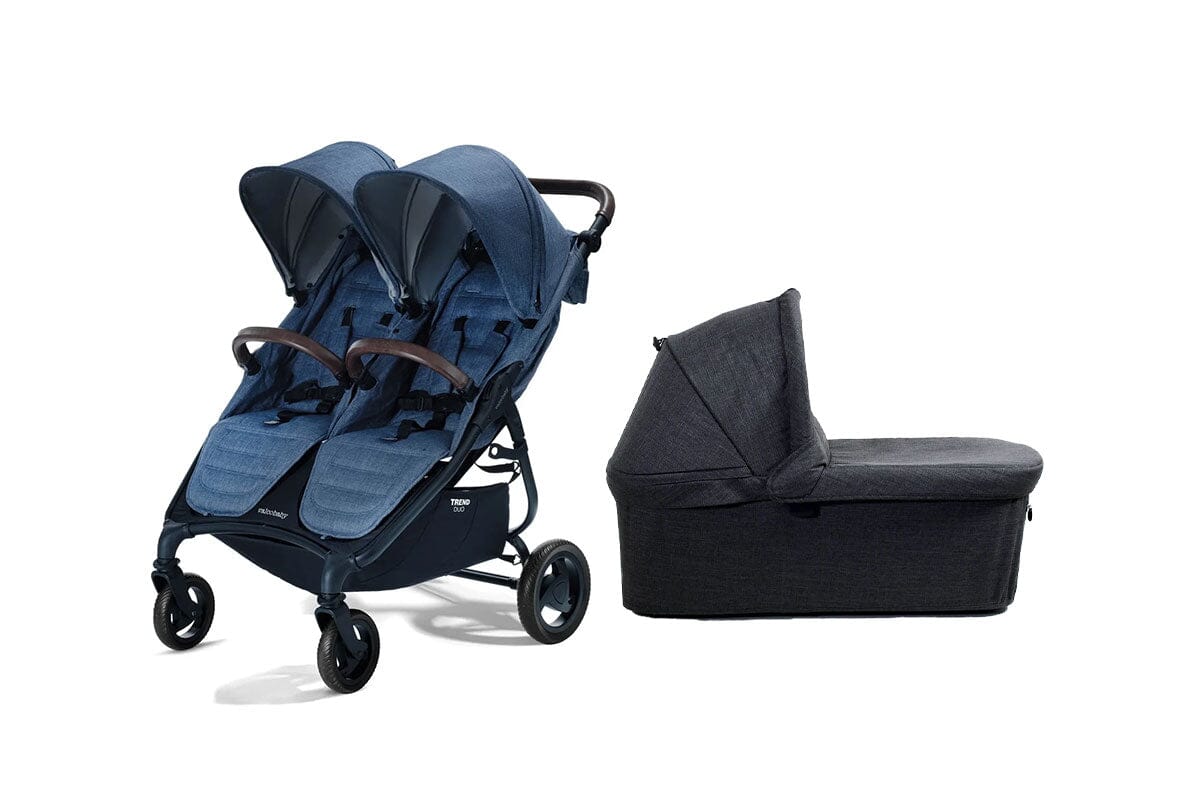 Valco Trend Duo + Bassinets Twin Stroller